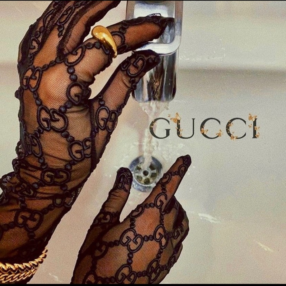 Gucci Tulle Gloves